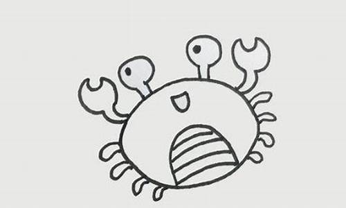 巨蟹座星座娃娃简笔画-十二星座简笔画之手绘超美巨蟹座娃娃