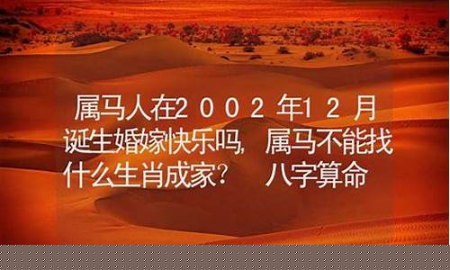 属马的不能找属马的吗-属马不能找什么生肖